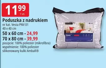 Poduszka z nadrukiem nr kat. Vesta PNV 01