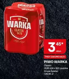 Classic - PIWO WARKA CLASSIC