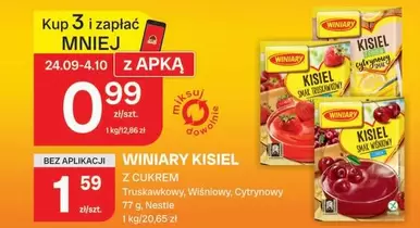 WINIARY KISIEL Z CUKREM
