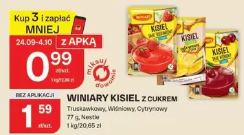 WINIARY KISIEL Z CUKREM