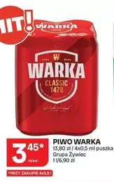 Classic - PIWO WARKA CLASSIC 1478