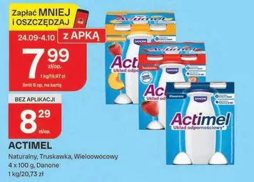 Actimel Naturalny, Truskawka, Wielooowocowy