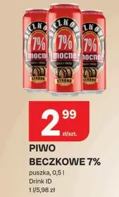 PIWO BECZKOWE 7%