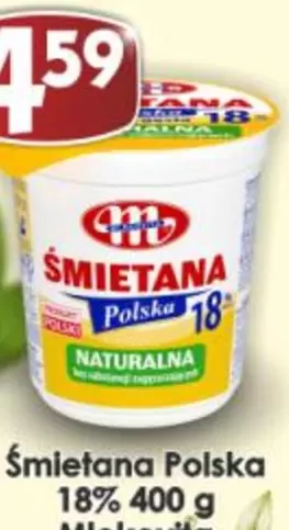 Śmietana Polska 18%