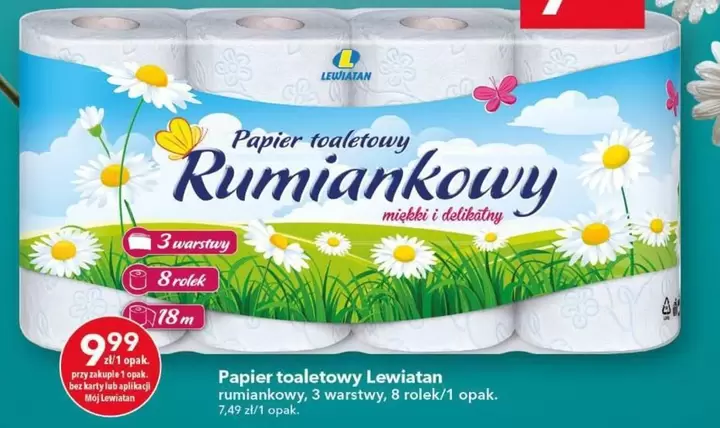 Papier toaletowy Rumiankowy