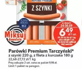 Parówki Premium Tarczynski
