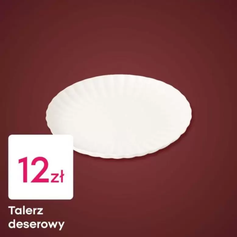 Talerz deserowy