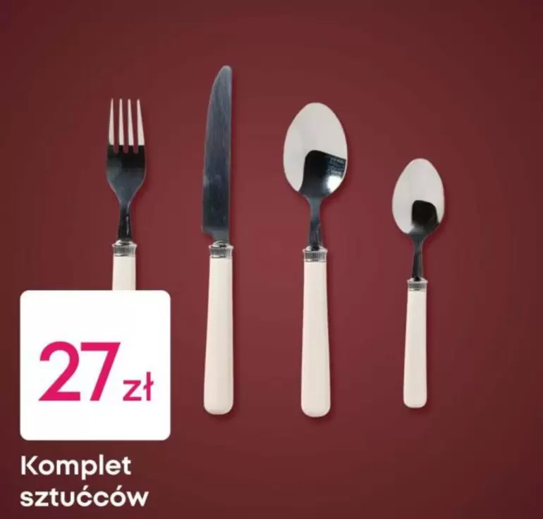Komplet sztućców