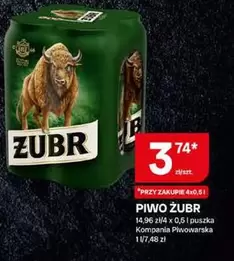 PIWO ŻUBR