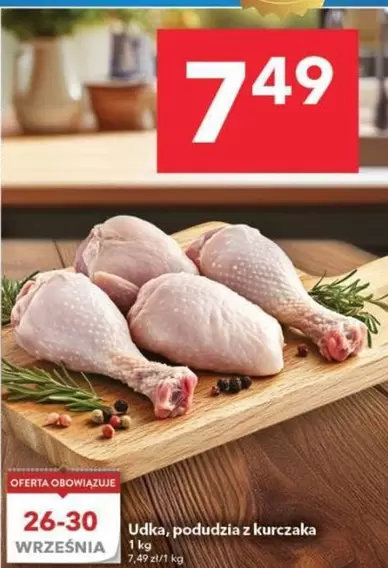 Udka, podudzia z kurczaka