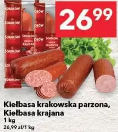 Kiełbasa krakowska parzona, Kiełbasa krajana