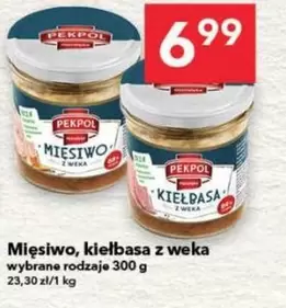 Mięsiwo, kiełbasa z weka