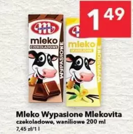 Mleko czekoladowe, waniliowe