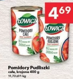 Pomidory Pudliszki całe, krojone