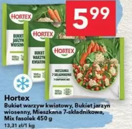 Mix - Bukiet warzyw kwiatowy, Bukiet jarzyn wiosenny, Mieszanka 7-skladnikowa, fasolek