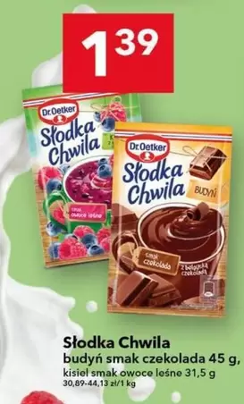 Spa - Słodka Chwila budyń smak czekolada