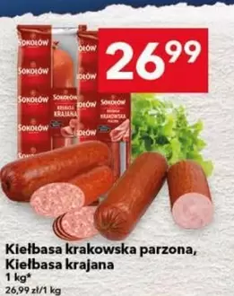 Kielbasa krakowska parzona, Kielbasa krajana