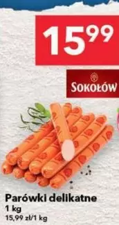 Parówki delikatne