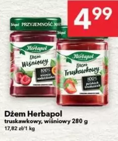 Dżem truskawkowy, wiśniowy