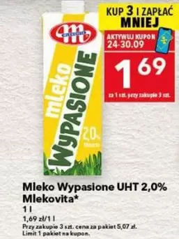 Mleko Wypasione UHT 2,0%