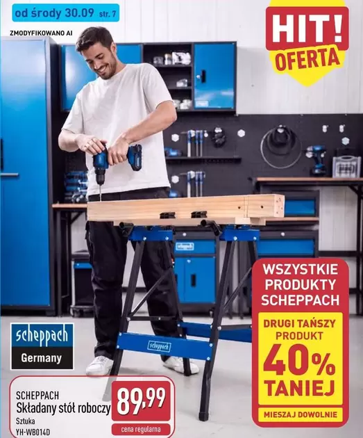 Składany stół roboczy