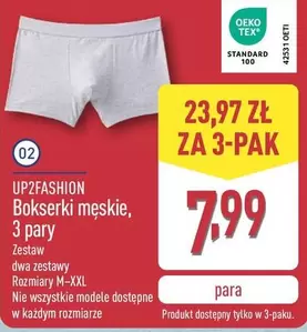 Bokserki męskie, 3 pary