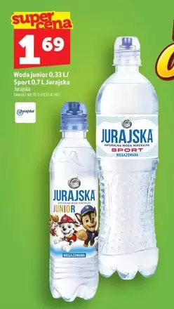 Woda Junior 0,33 l / Sport 0,7 l