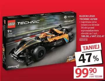 Lego - KLOCKI LEGO TECHNIC 42169