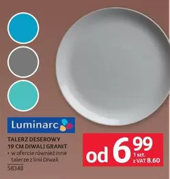 TALERZ DESEROWY 19 CM DIWALI GRANIT 58348