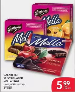 GALARETKI W CZEKOLADZIE MELLA 190 G