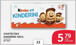CIASTECZKA KINDERINI 100 G 87367
