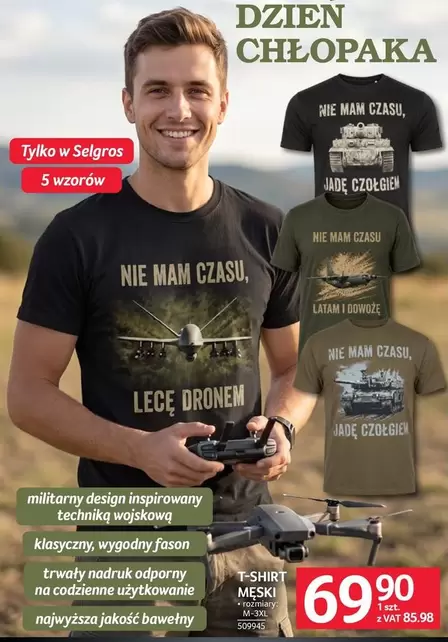 T-Shirt - T-shirt męski