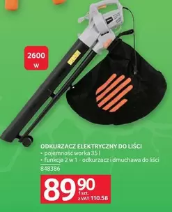 ODKURZACZ ELEKTRYCZNY DO LIŚCI