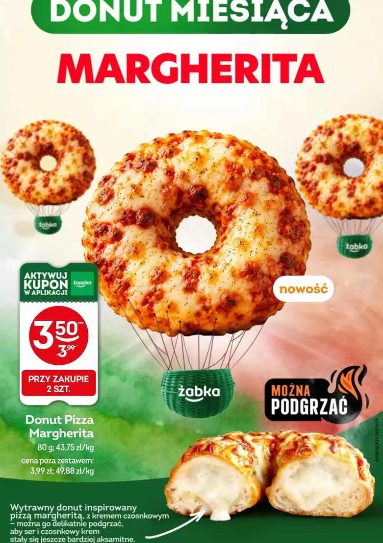 Donut Pizza Margherita