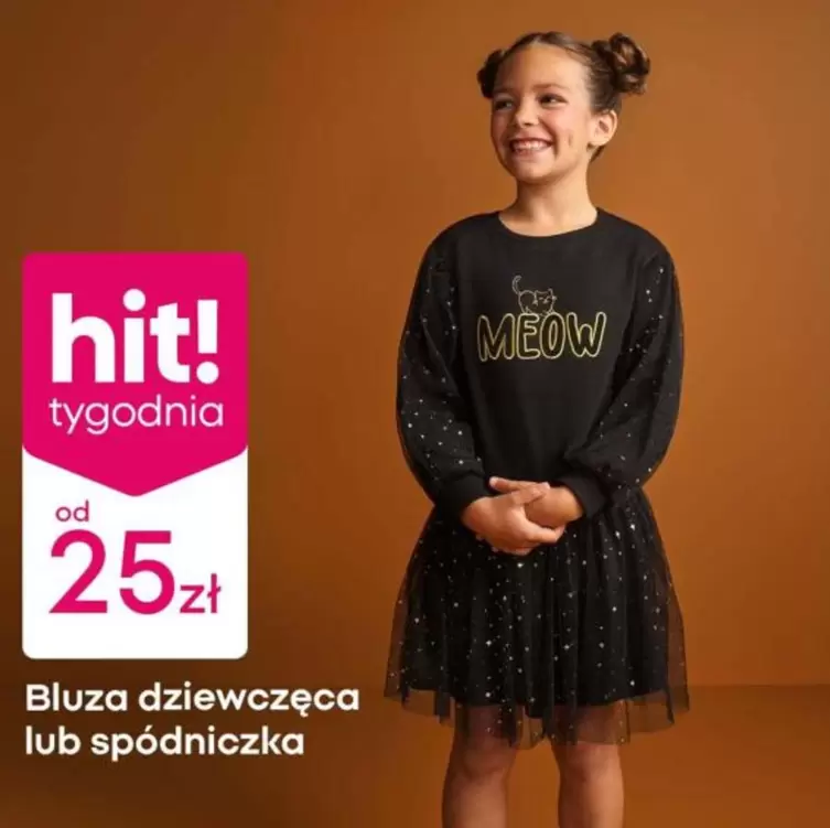 Bluza dziewczęca lub spódniczka