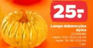 Lampa dekoracyjna dynia