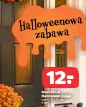 Dekoracja Halloween pajak