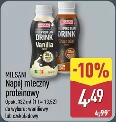 Napój mleczny proteinowy