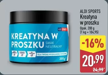 Kreatyna w proszku
