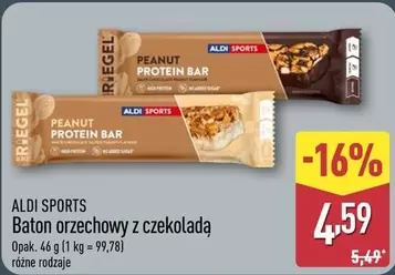 Bar - Baton orzechowy z czekoladą