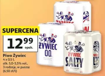 Piwo Żywiec 4 x 0,5 L