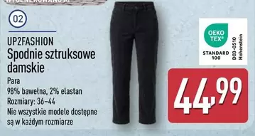 Spodnie sztruksowe damskie