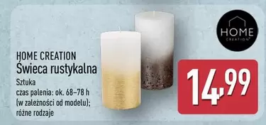 Ok - Świeca rustykalna