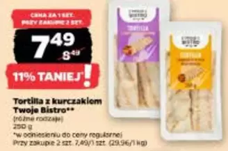 Tortilla z kurczakiem
