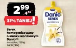 Serek homogenizowany o smaku waniliowym