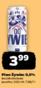 Piwo Żywiec 0,0%