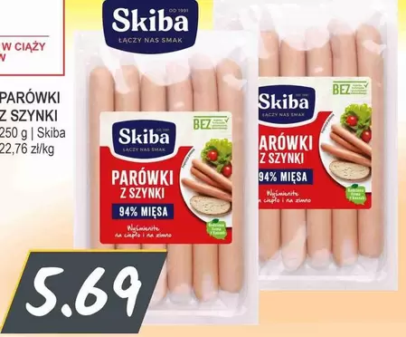 PARÓWKI Z SZYNKI