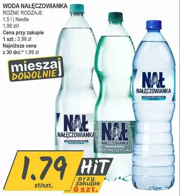 WODA NALECZOWIANKA