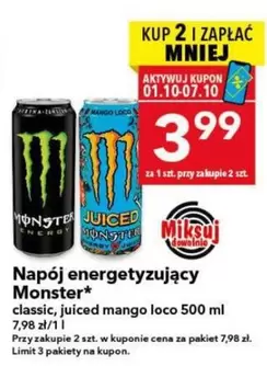 Monster - Napój energetyzujący