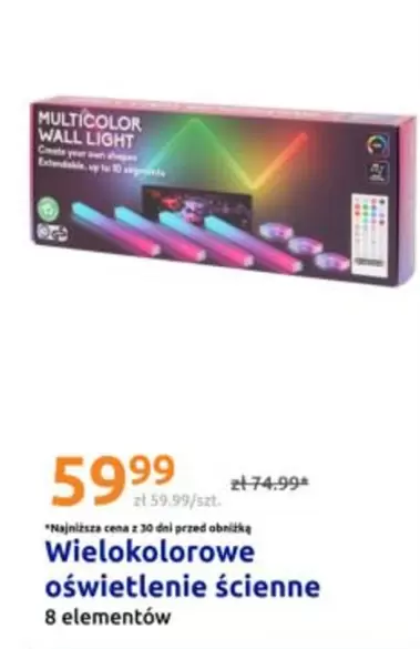 MULTICOLOR WALL LIGHT